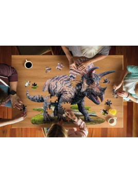 Puzzle Konturowe Madd Capp Triceratops 100 Elementów
