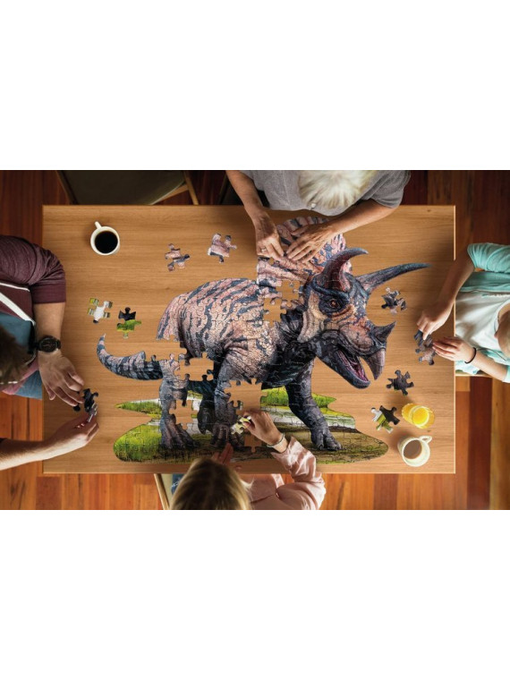 Puzzle Konturowe Madd Capp Triceratops 100 Elementów