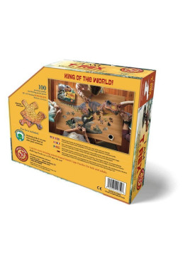MADD CAPP,  Puzzle konturowe I AM T-REX - 100 elem.