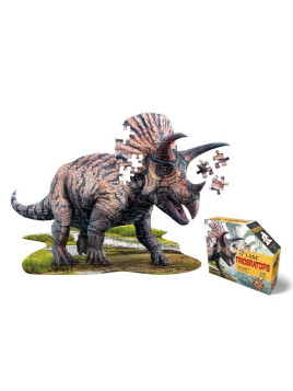 Puzzle Konturowe Madd Capp Triceratops 100 Elementów