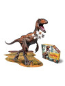 MADD CAPP,  Puzzle konturowe I AM RAPTOR - 100 elem.