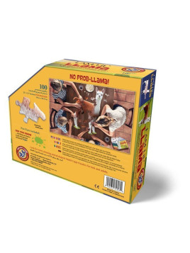 Puzzle konturowe dla dzieci - Madd Capp I Am Lil Llama 100 el
