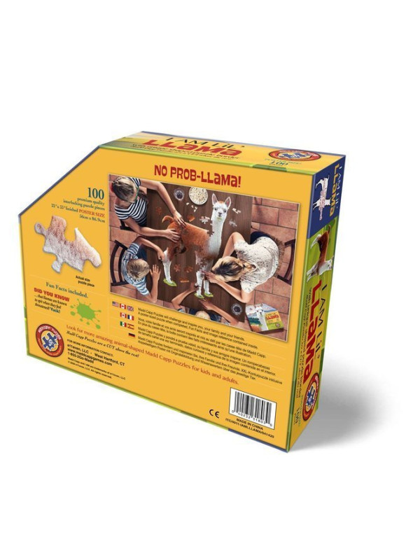 Puzzle konturowe dla dzieci - Madd Capp I Am Lil Llama 100 el