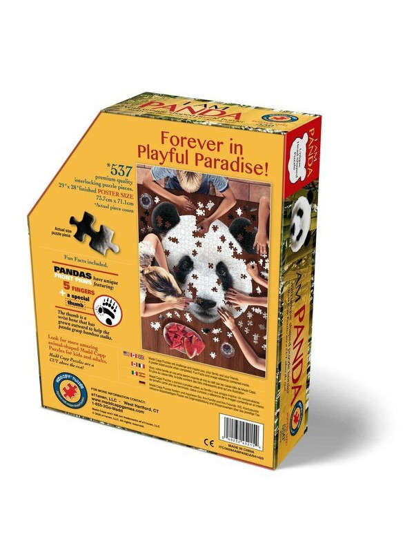 MADD CAPP,  Puzzle konturowe I AM - Panda 550 elem.