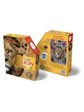 MADD CAPP,  Puzzle konturowe I AM - Lew 550 elem.