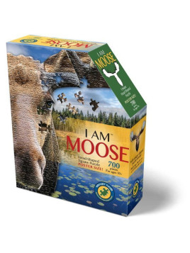 Puzzle konturowe dla dzieci - gra Madd Capp I Am Moose 700 el