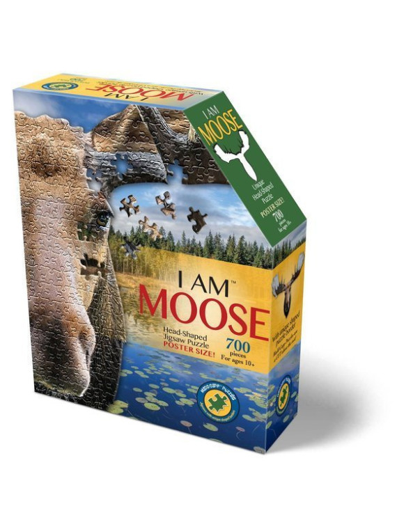 Puzzle konturowe dla dzieci - gra Madd Capp I Am Moose 700 el
