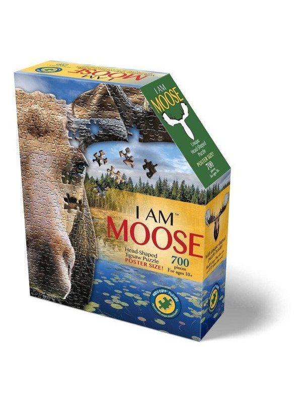 Puzzle konturowe dla dzieci - gra Madd Capp I Am Moose 700 el