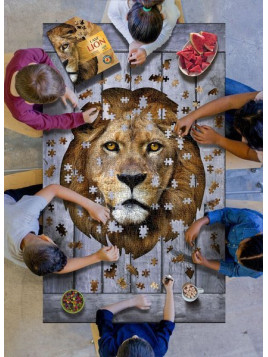 MADD CAPP,  Puzzle konturowe I AM - Lew 550 elem.