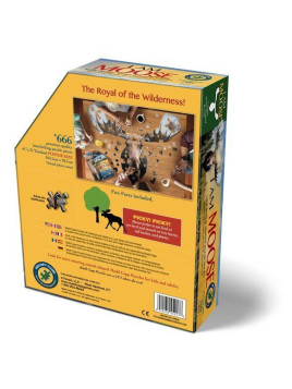 Puzzle konturowe dla dzieci - gra Madd Capp I Am Moose 700 el