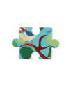 Scratch, Puzzle konturowe Leśne drzewo 58 elem.