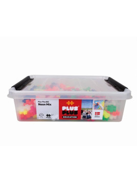 Plus-Plus, BIG Neon - 200 szt - Edukacja