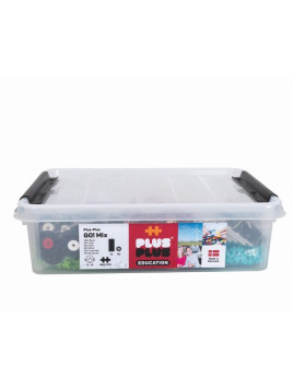 Plus-Plus GO!, Mini Mix- 2600 szt. 10 płytek 40 kół