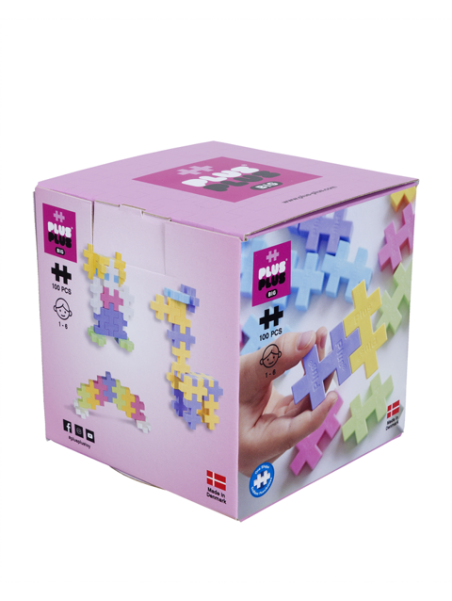 Plus-Plus, BIG Pastel - 100 szt.