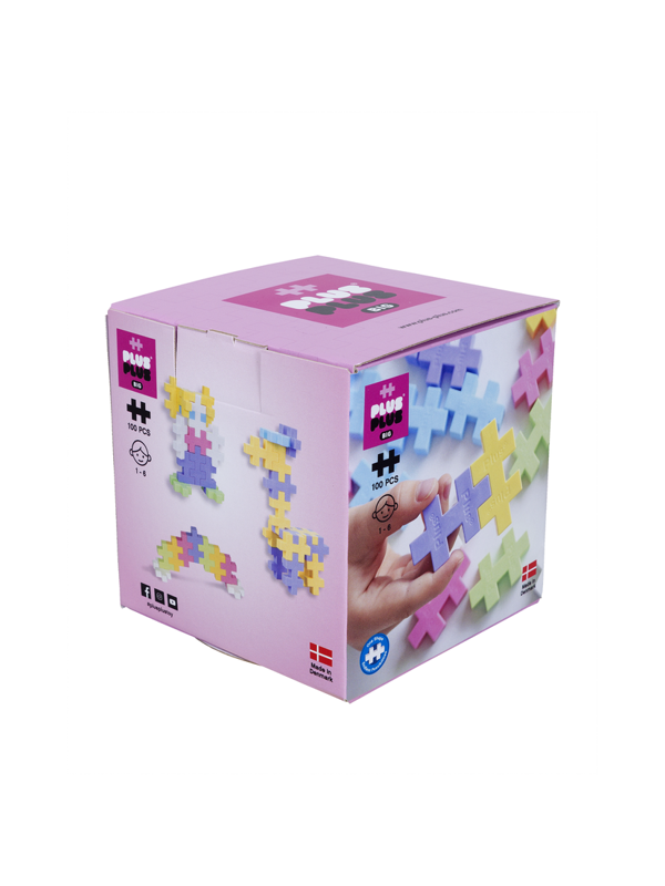 Plus-Plus, BIG Pastel - 100 szt.