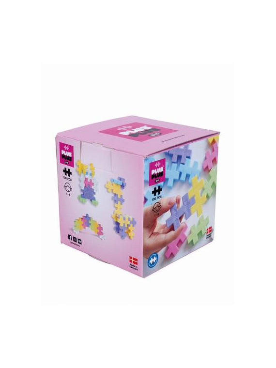 Plus-Plus, BIG Pastel - 100 szt.