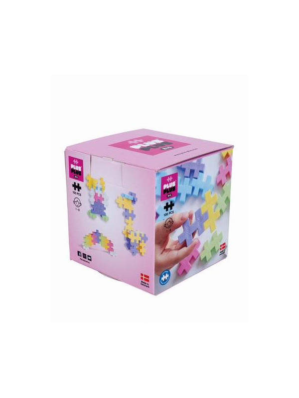 Plus-Plus, BIG Pastel - 100 szt.
