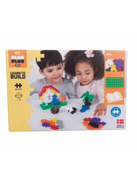 Plus-Plus, BIG MIX 60 szt. i płytka - Learn to build