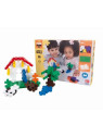 Plus-Plus, BIG MIX 60 szt. i płytka - Learn to build