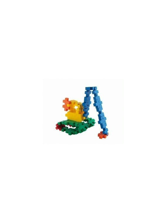 Plus-Plus, BIG MIX 60 szt. i płytka - Learn to build