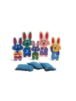 BS Toys, Drewniana gra zręcznościowa Króliczki