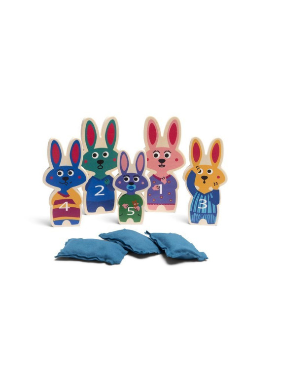 BS Toys, Drewniana gra zręcznościowa Króliczki