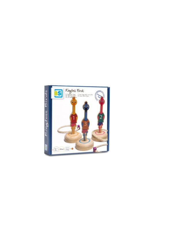 BS Toys, Rzut obręczą do celu Ptaki - uszkodzone opakowanie RABAT  5%