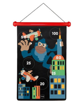 Scratch, Rzutki magnetyczne Małpka w mieście, rozmiar L - uszkodzone opakowanie RABAT 5%