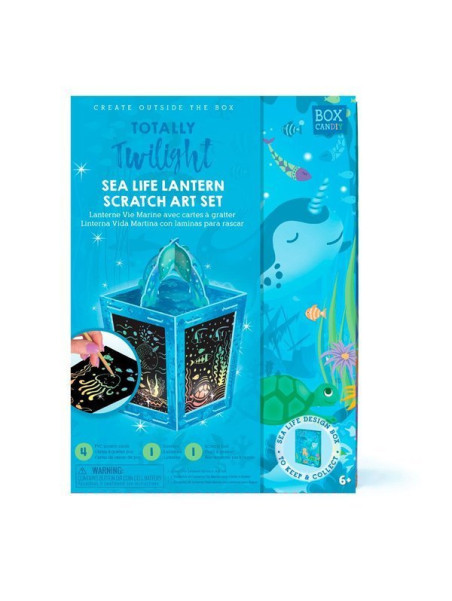 Box Candiy, zestaw kreatywny zdrapka Lampion Ocean USZKODZONE OPAKOWANIE RABAT 5%