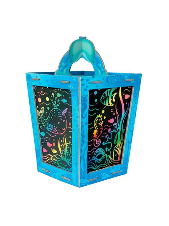 Box Candiy, zestaw kreatywny zdrapka Lampion Ocean USZKODZONE OPAKOWANIE RABAT 5%