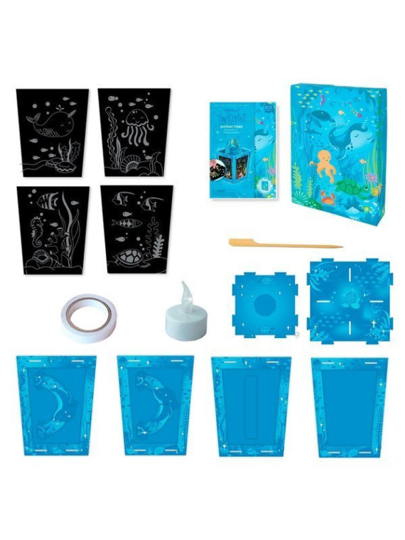 Box Candiy, zestaw kreatywny zdrapka Lampion Ocean USZKODZONE OPAKOWANIE RABAT 5%