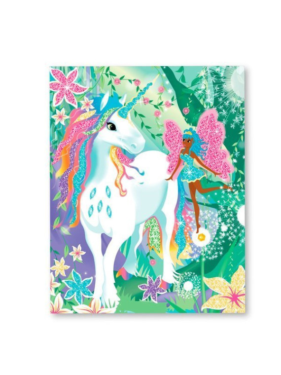 Box Candiy, zestaw artystyczny brokat Jednorożec i wróżki