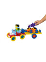 Plus-Plus BIG Basic - Make & GO! - 70 szt. Auto z przyczepą
