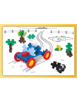 Plus-Plus BIG Basic - Make & GO! - 46 szt. Auto