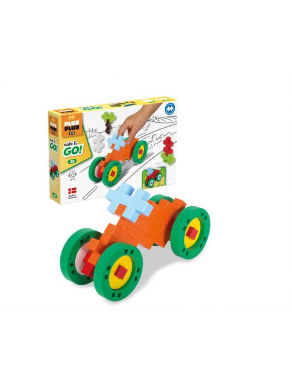 Plus-Plus BIG Basic - Make & GO! - 29 szt. Motor