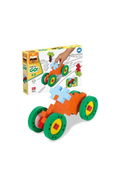 Plus-Plus BIG Basic - Make & GO! - 29 szt. Motor