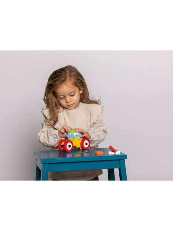 Plus-Plus BIG Basic - Make & GO! - 46 szt. Auto
