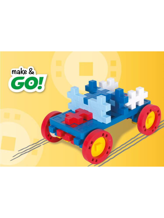 Plus-Plus BIG Basic - Make & GO! - 46 szt. Auto