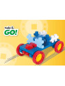 Plus-Plus BIG Basic - Make & GO! - 46 szt. Auto