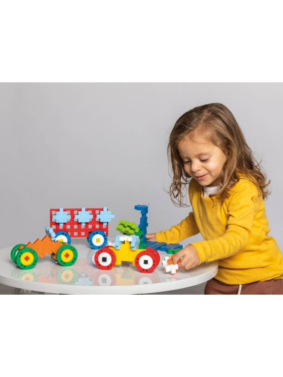 Plus-Plus BIG Basic - Make & GO! - 29 szt. Motor