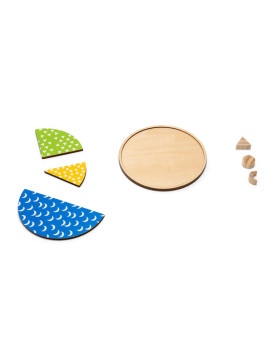 BS Toys, drewniana gra Spiner: zakręć i znajdź !