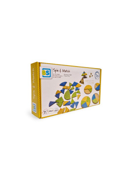 BS Toys, drewniana gra Spiner: zakręć i znajdź !