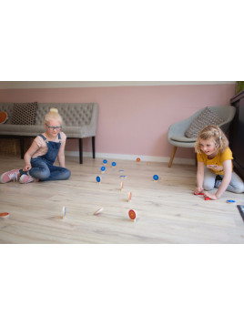 BS Toys, drewniana gra zręcznościowa Kolorowy cel - uszkodzone opakowanie 5% RABAT