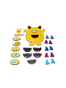 BS Toys,drewniana gra logiczna Naśladuj Humorka  10% USZKODZONE OPAKOWANIE
