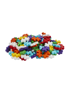 Plus-Plus, Mini Rainbow Tuba - 100 szt