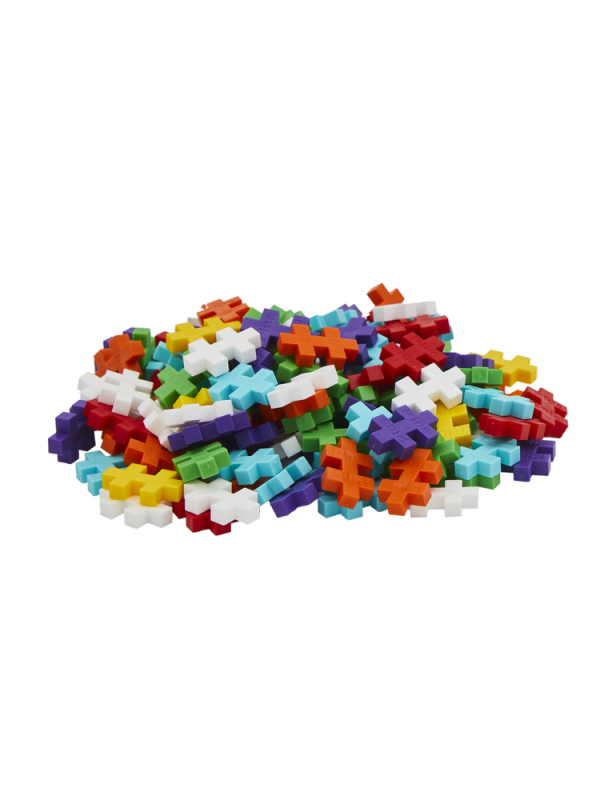 Plus-Plus, Mini Rainbow Tuba - 100 szt