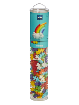 Plus-Plus, Mini Rainbow Tuba - 240 szt