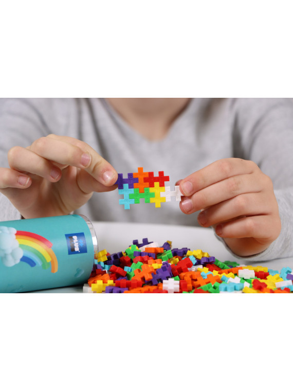 Plus-Plus, Mini Rainbow Tuba - 240 szt