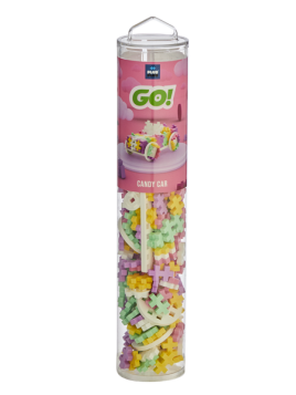 Plus-Plus GO!, Mini Tuba - 200 szt Candy car