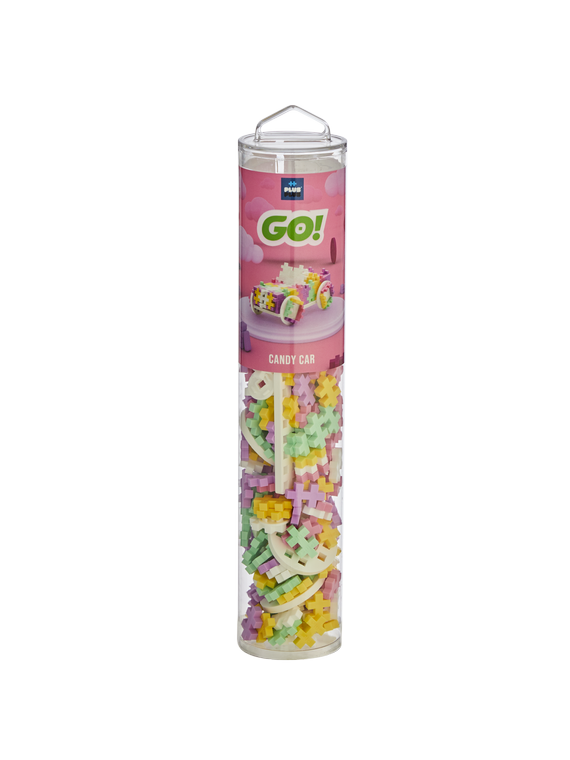 Plus-Plus GO!, Mini Tuba - 200 szt Candy car